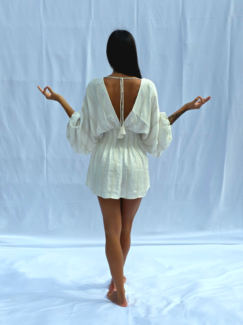 Elisa Dress – 100% Viscose • Forrado en 100% Cotton