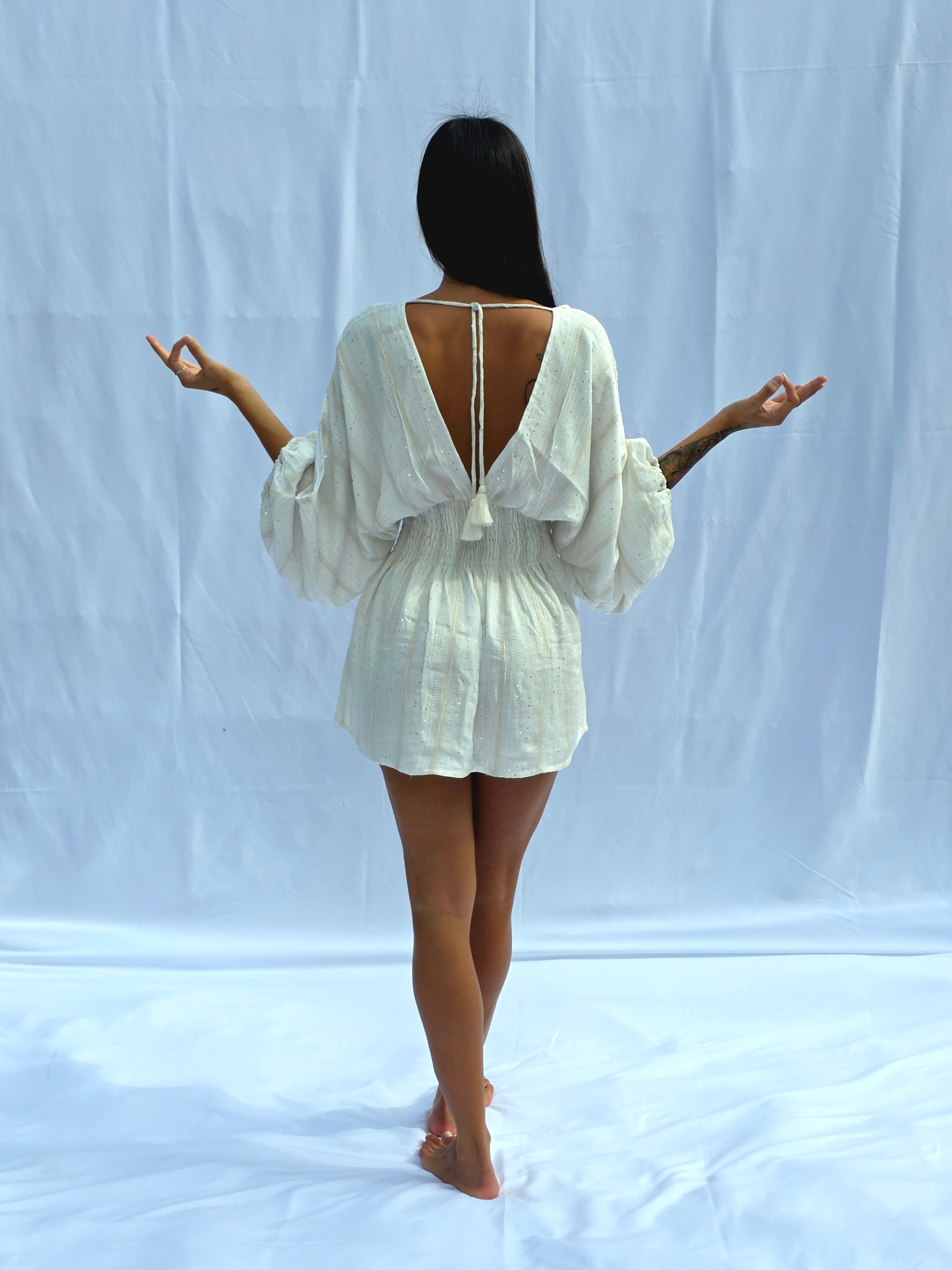 Elisa Dress – 100% Viscose • Forrado en 100% Cotton