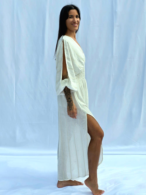 Agatha Dress – 100% Viscose • Forrado en 100% Cotton