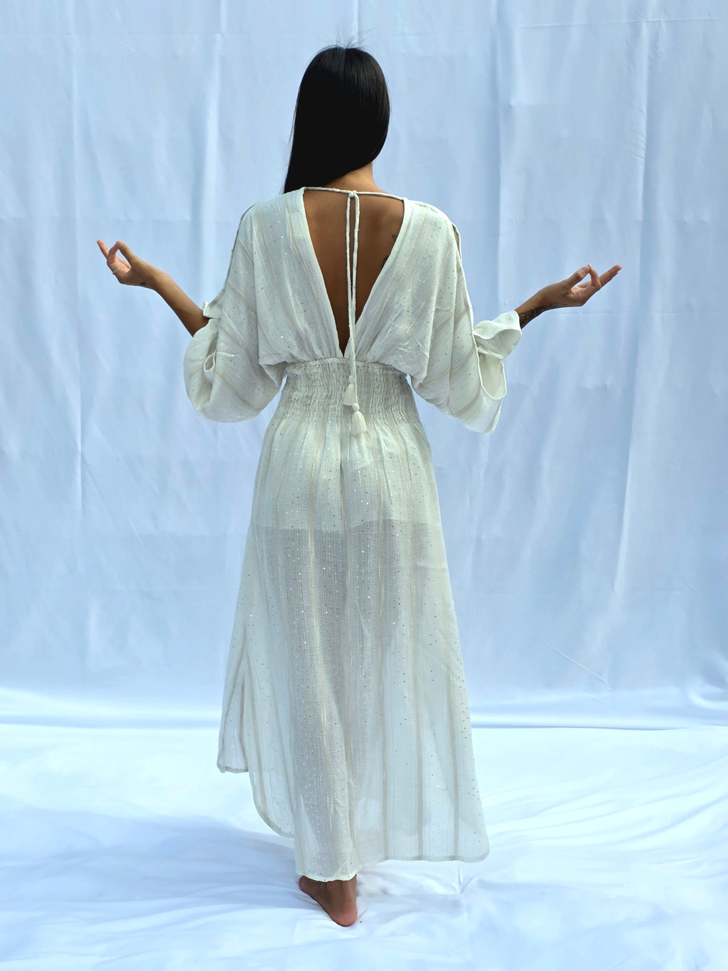 Agatha Dress – 100% Viscose • Forrado en 100% Cotton