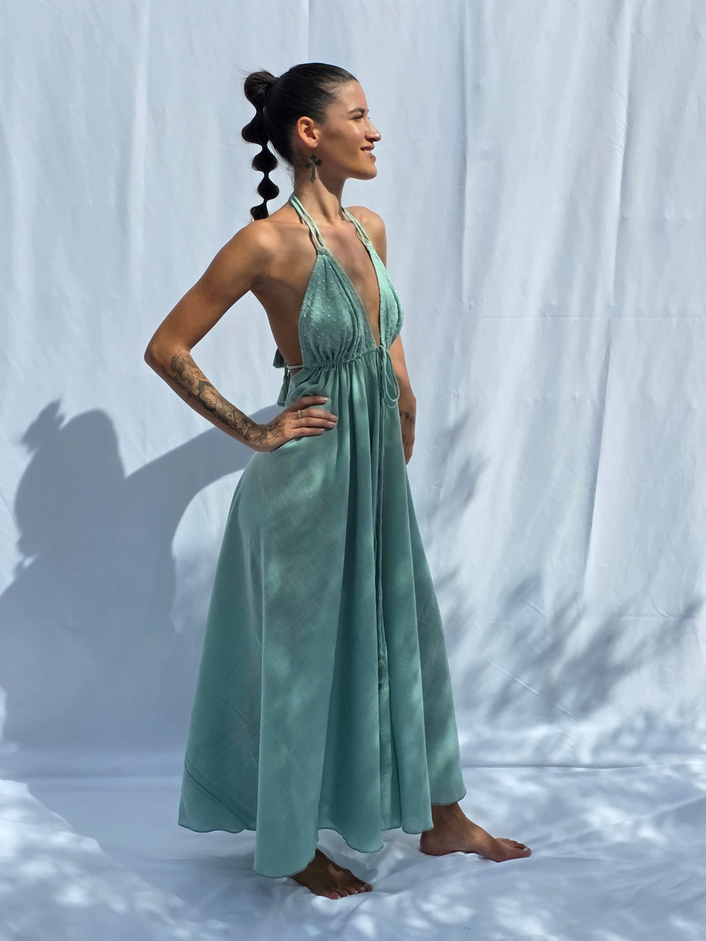 Embro Dress – 100% Cotton • Teñido Natural