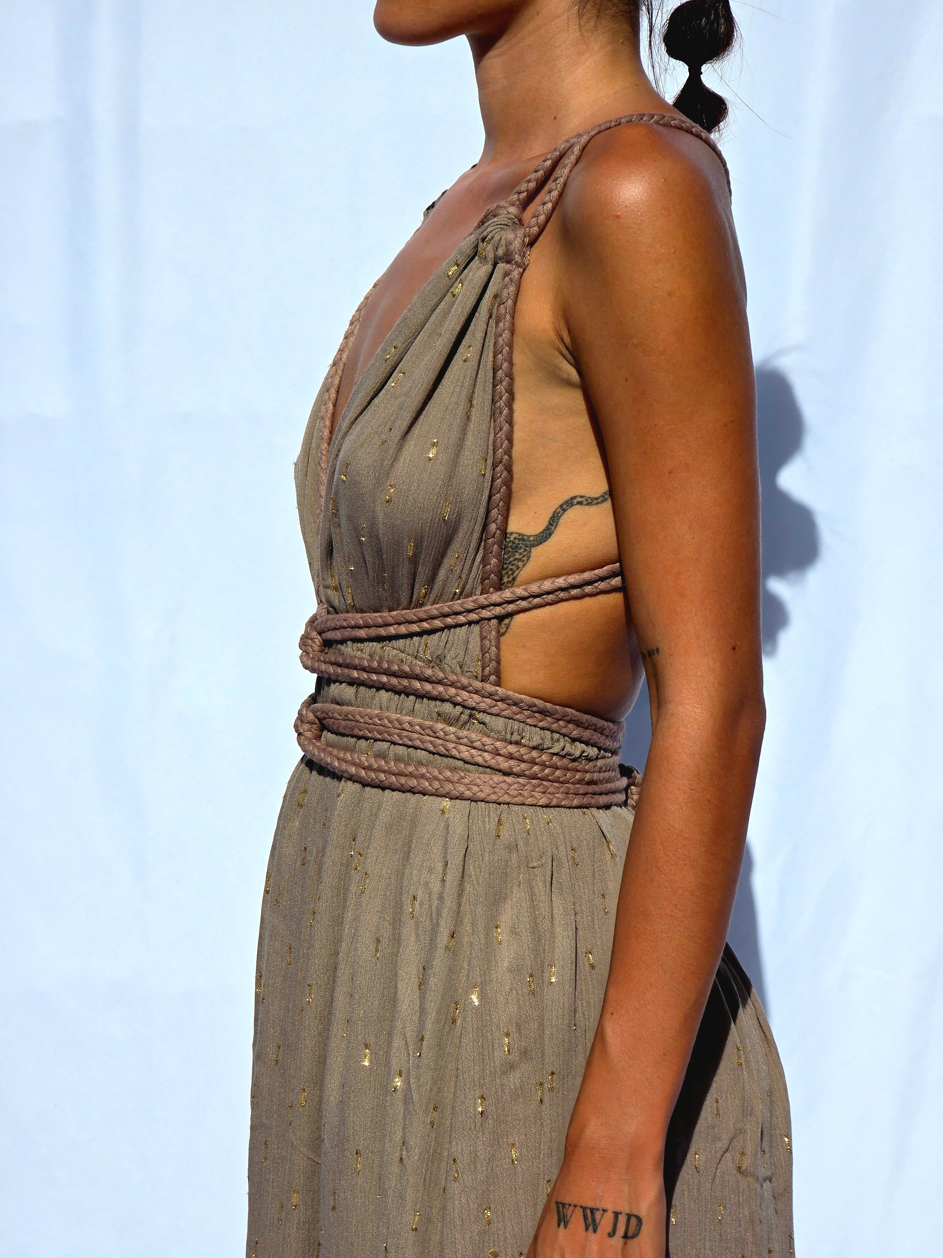 Melissa Dress – 95% Viscose • 5% Metallic Lining