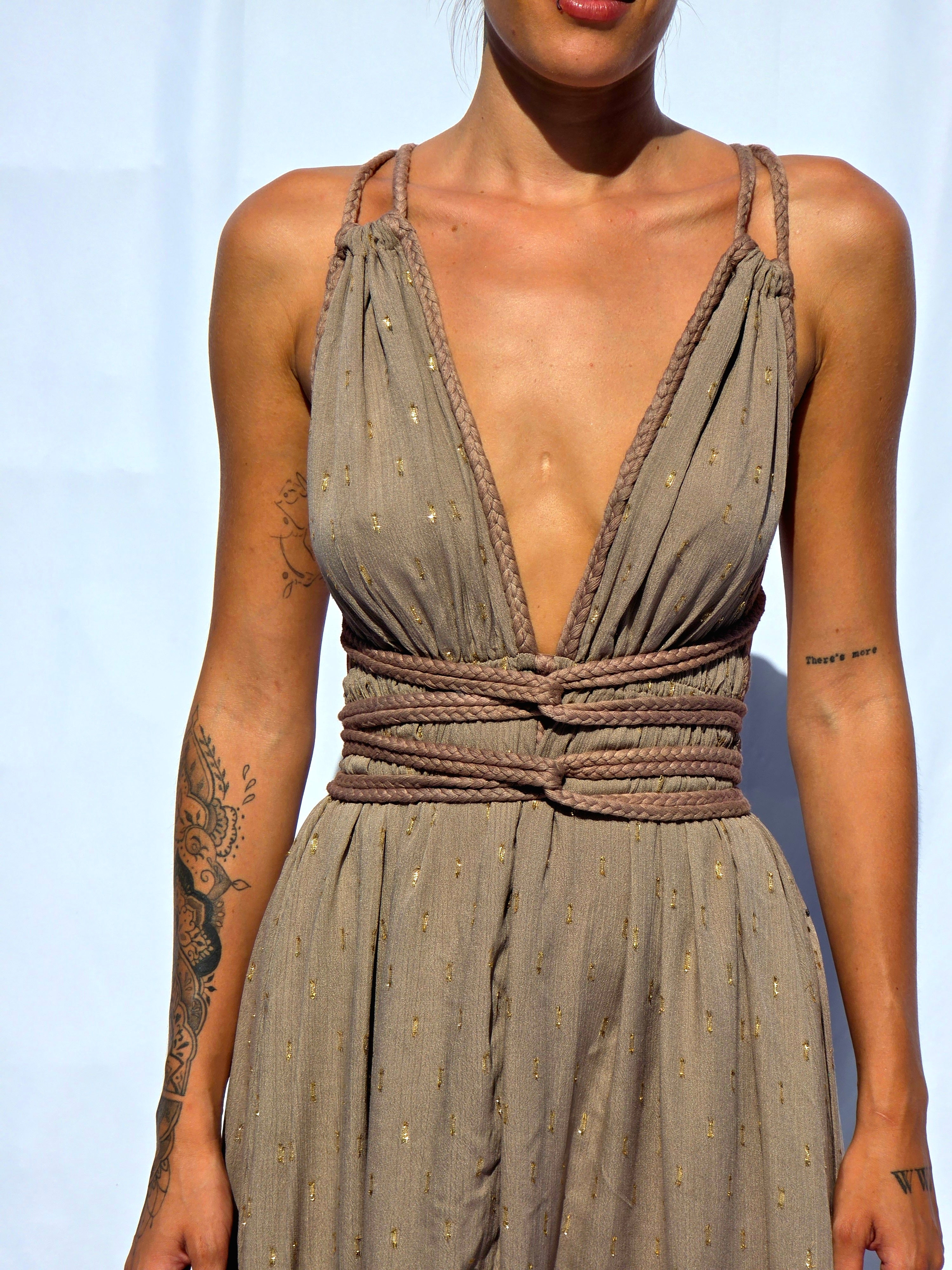 Melissa Dress – 95% Viscose • 5% Metallic Lining