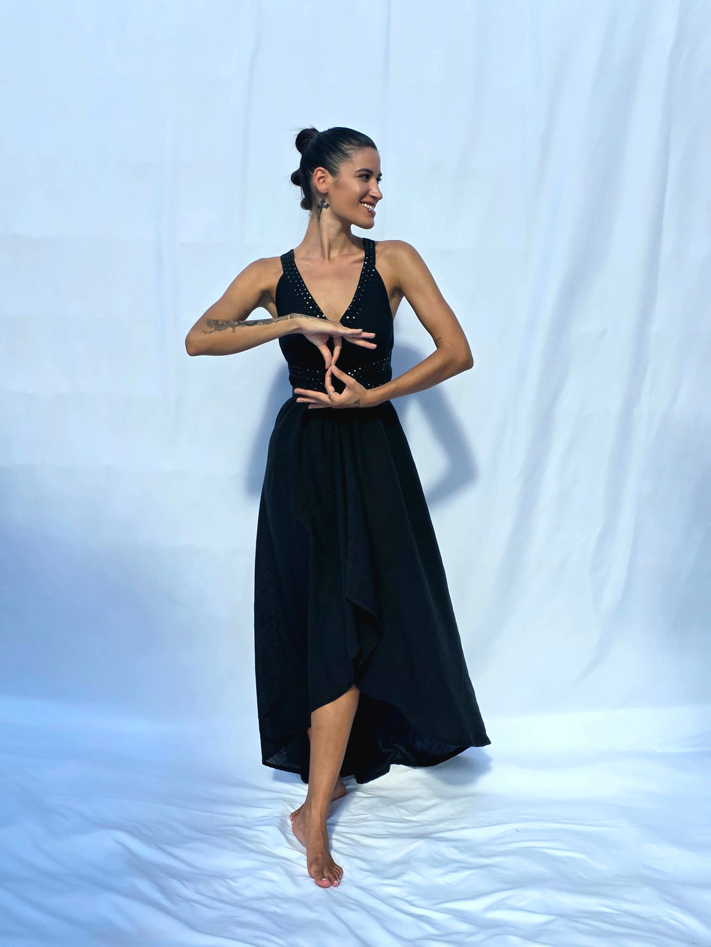 Afrodita Dress – 100% Cotton · Natural Dye · Intelligent Design