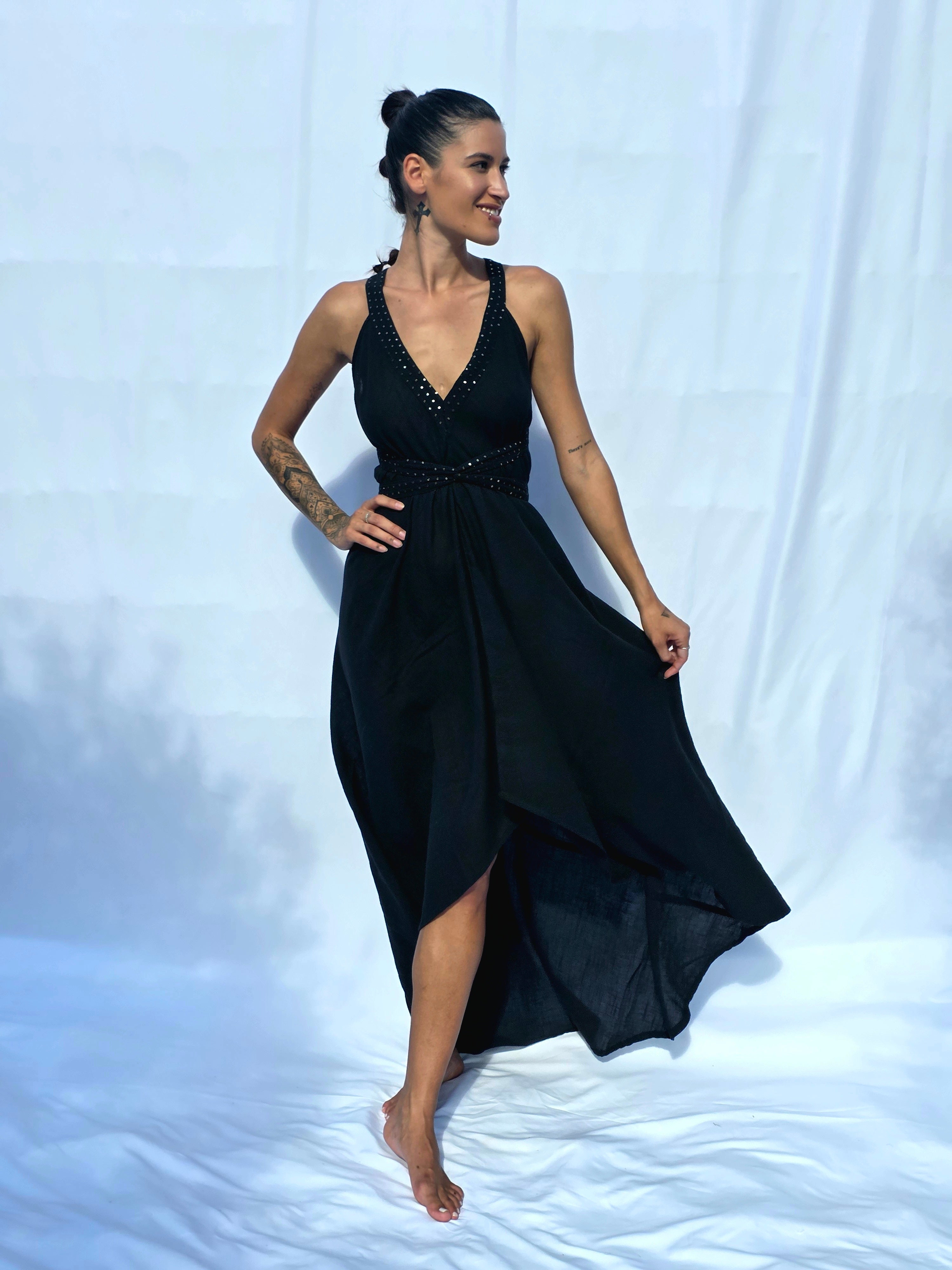 Afrodita Dress – 100% Cotton · Natural Dye · Intelligent Design