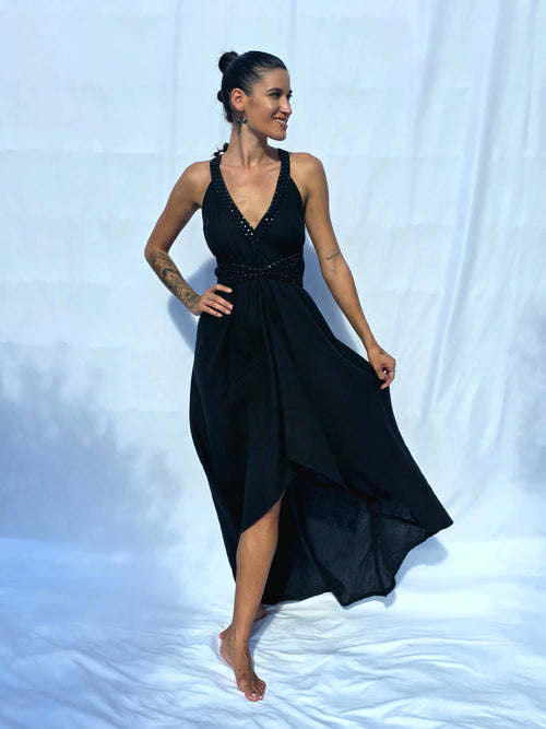 Afrodita Dress – 100% Cotton · Natural Dye · Intelligent Design