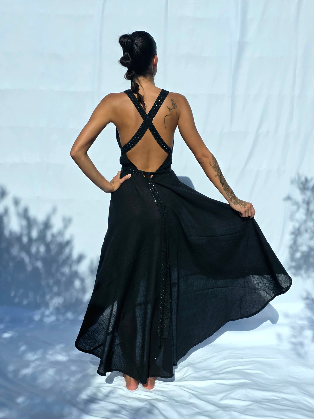 Afrodita Dress – 100% Cotton · Natural Dye · Intelligent Design