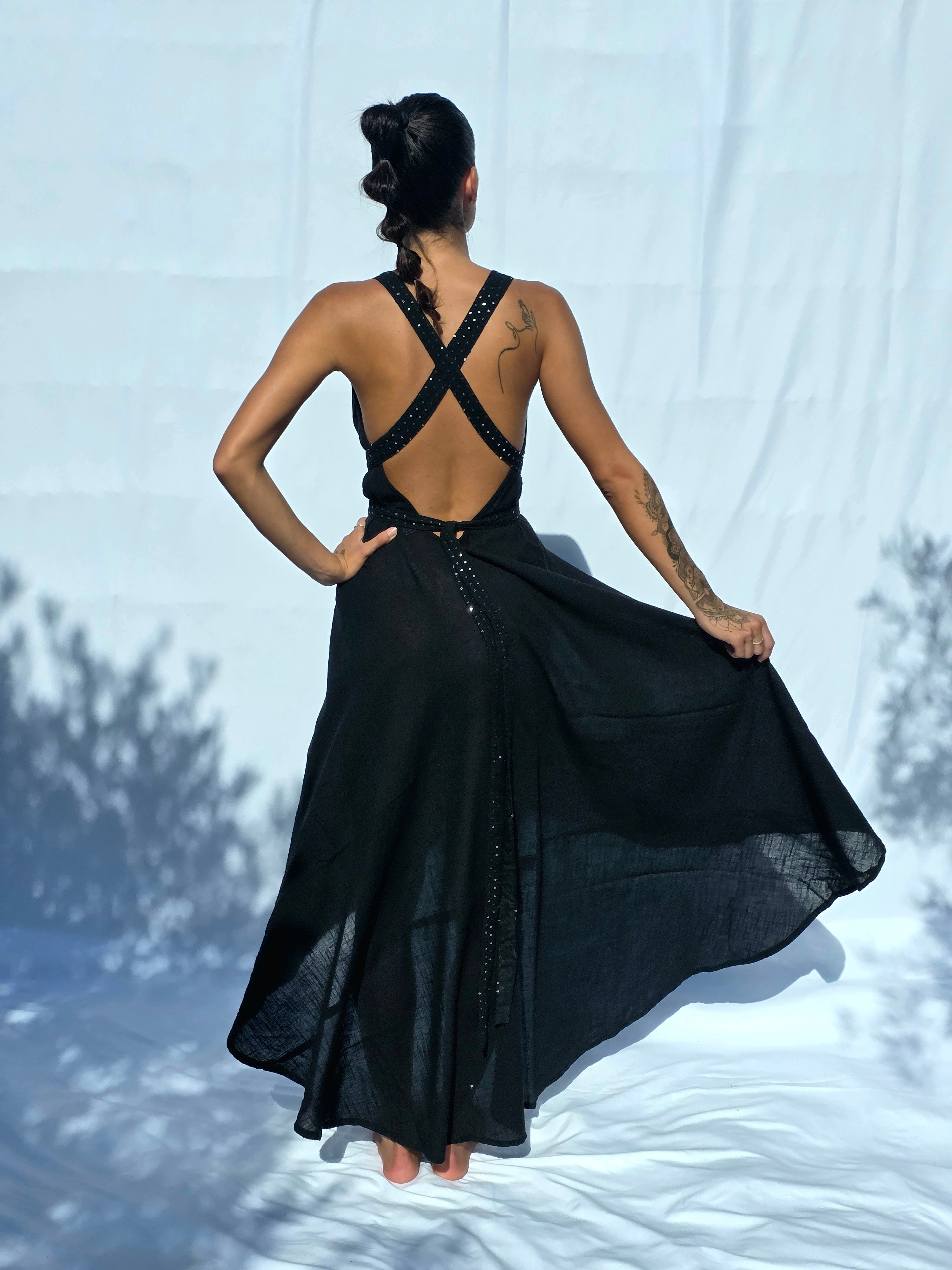 Afrodita Dress – 100% Cotton · Natural Dye · Intelligent Design