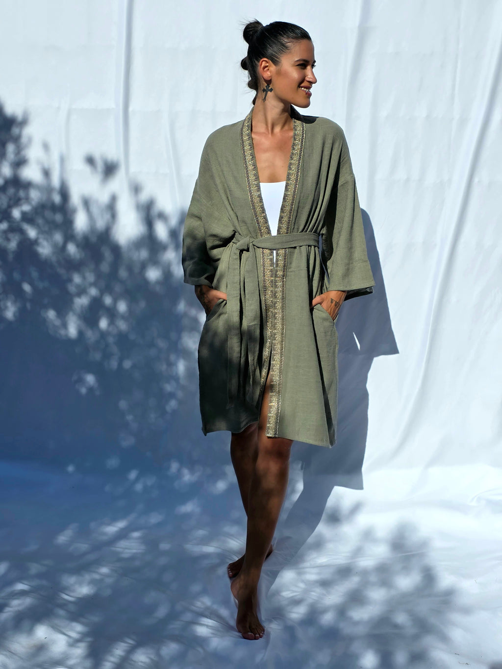 Anna Kimono Bordado — Dulzura tejida, arte que abraza