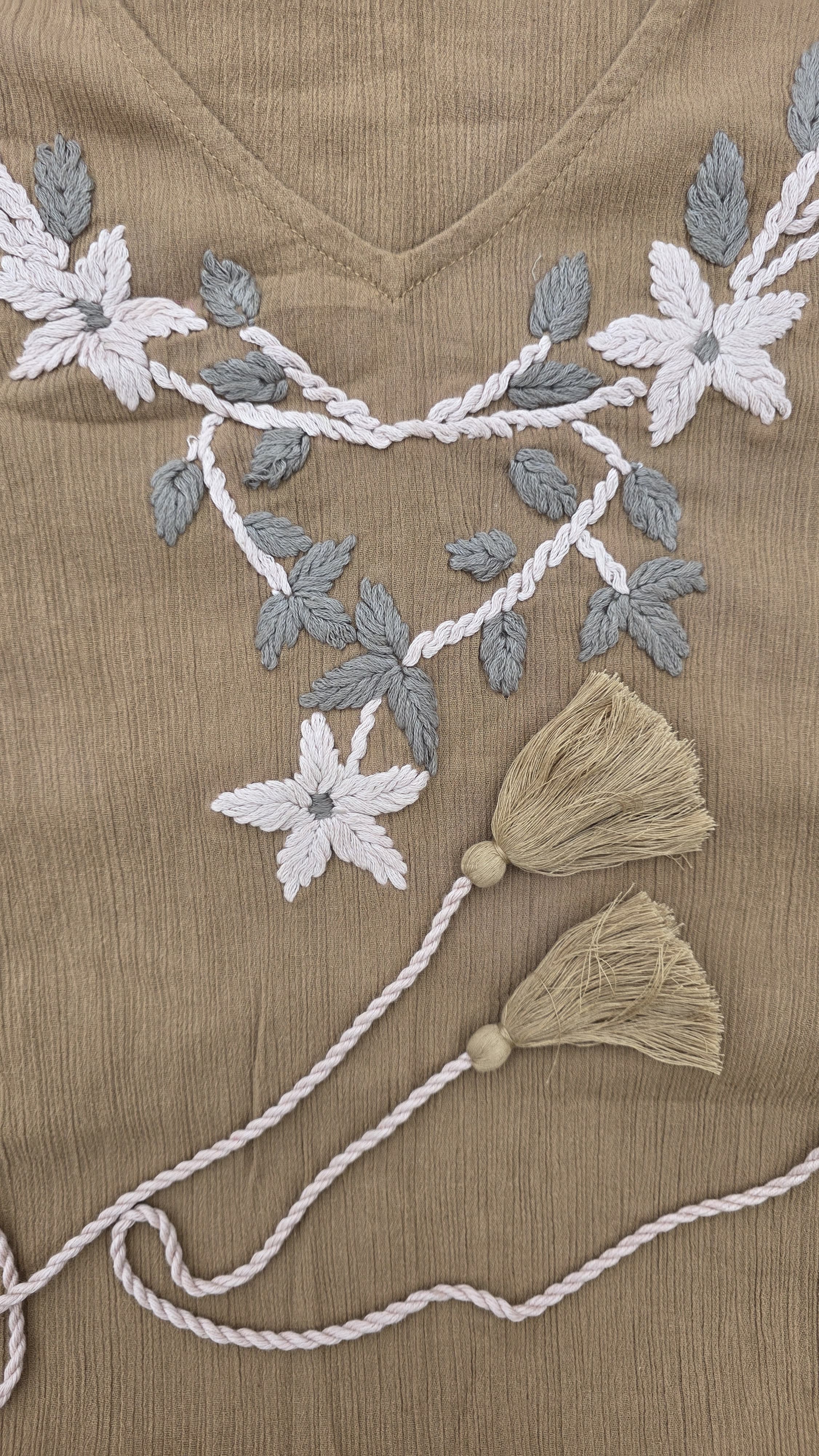 Anahí Dress – 100% Cotton Premium • Bordado • Artesanal