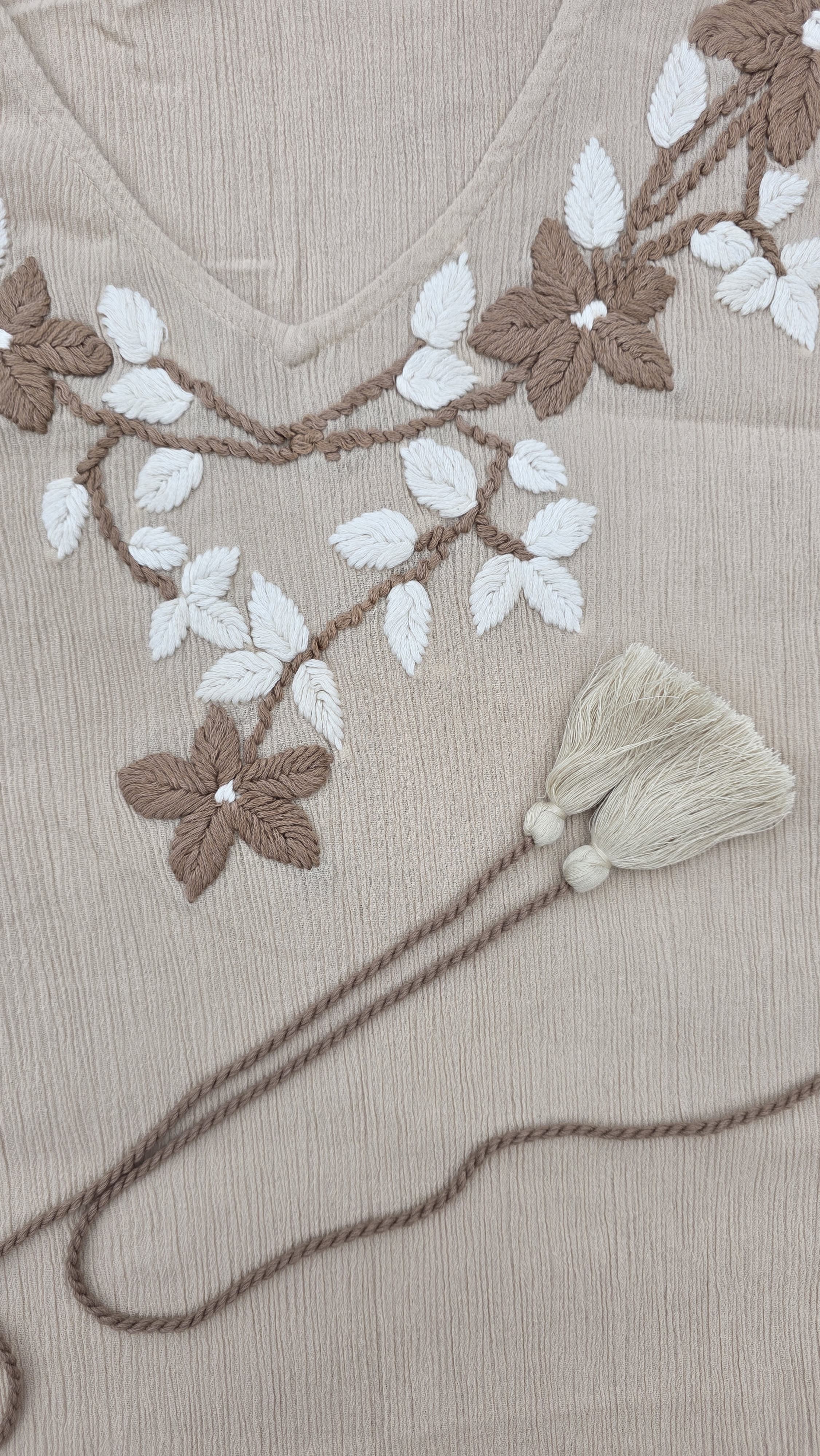 Anahí Dress – 100% Cotton Premium • Bordado • Artesanal