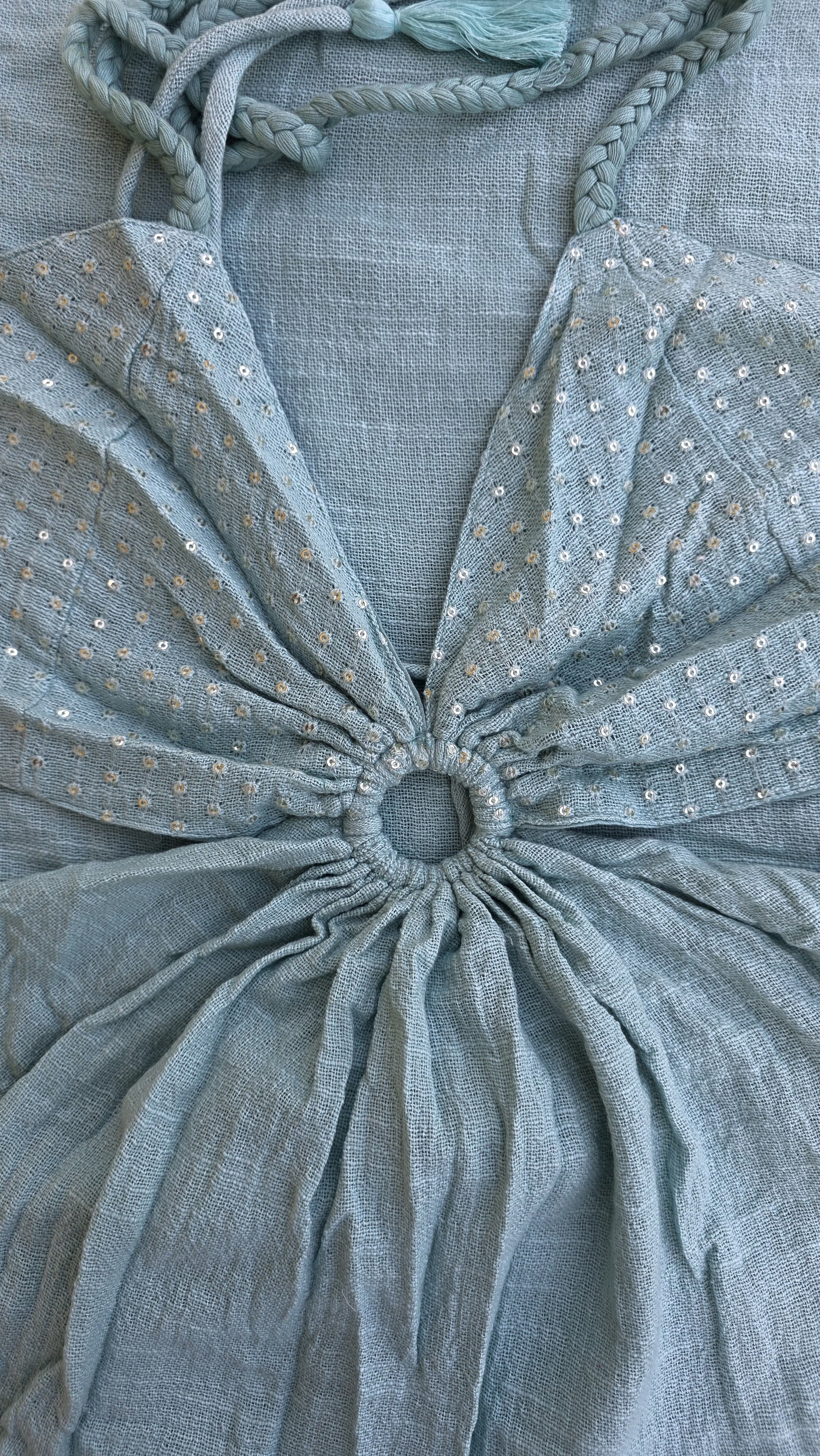 Luna Dress – 100% Cotton Rustic · Natural Dye · Diseño Ajustable S–L