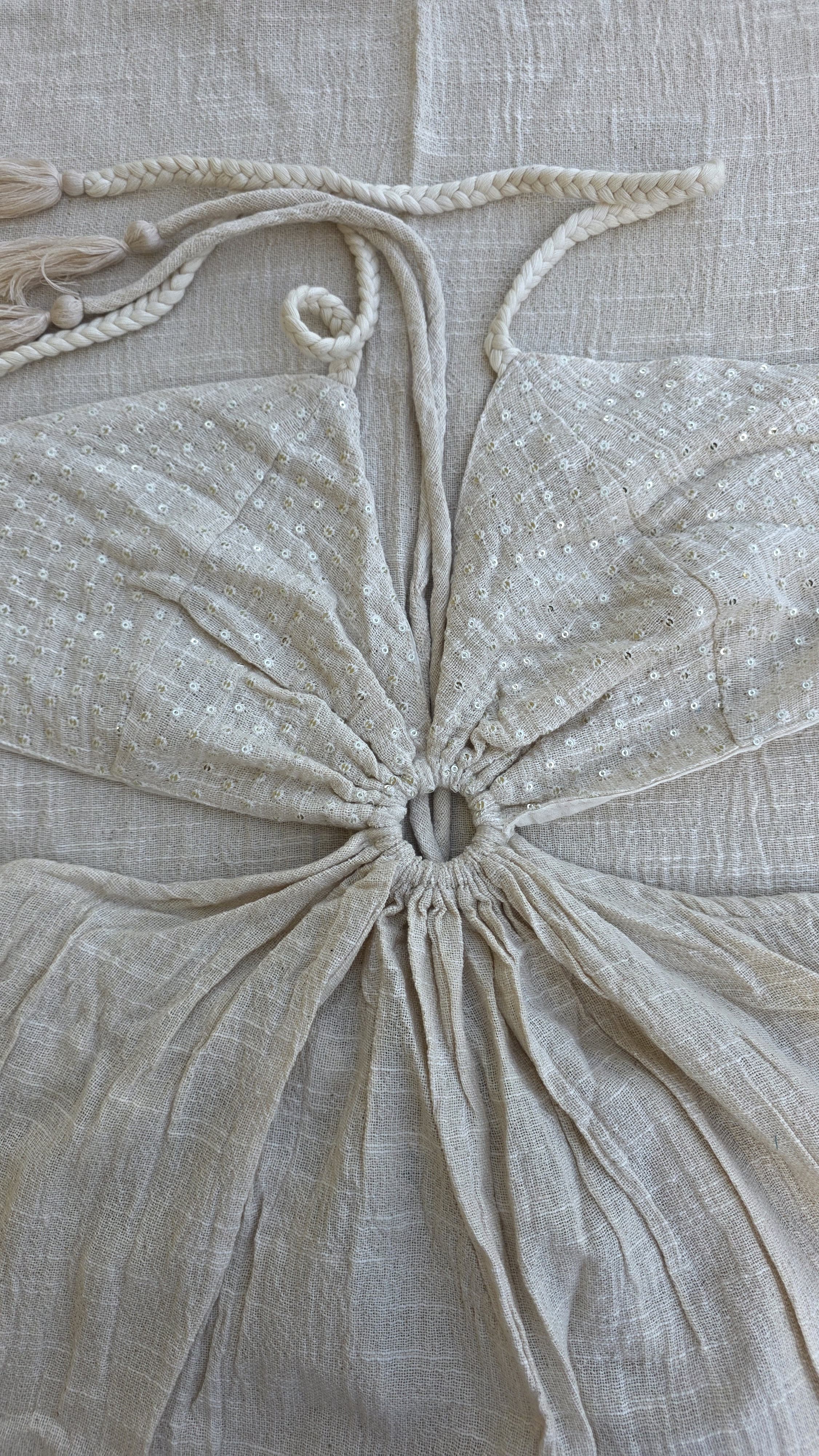 Luna Dress – 100% Cotton Rustic · Natural Dye · Diseño Ajustable S–L