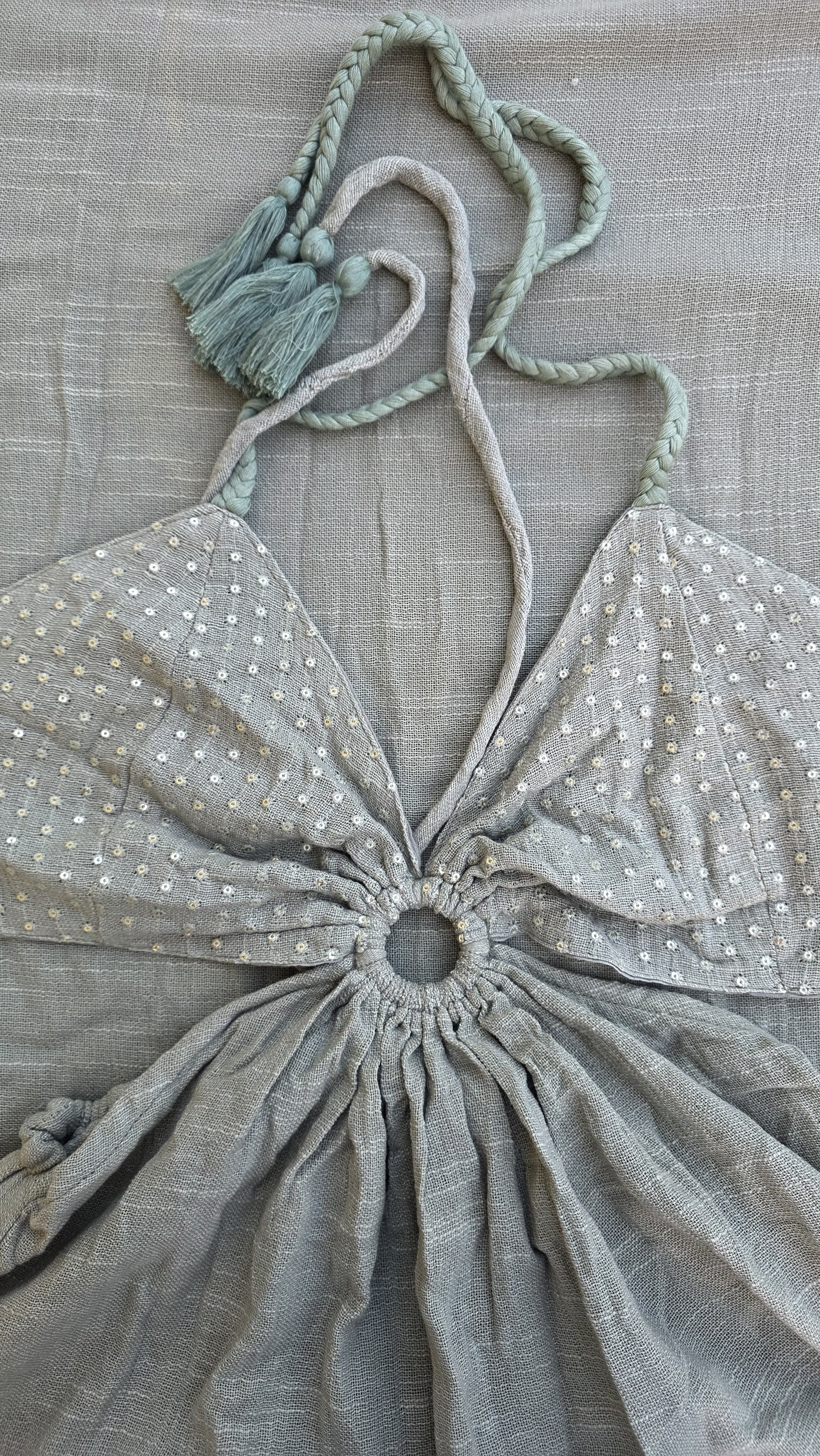 Luna Dress – 100% Cotton Rustic · Natural Dye · Diseño Ajustable S–L