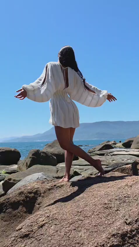 Elisa Dress – 100% Viscose • Forrado en 100% Cotton