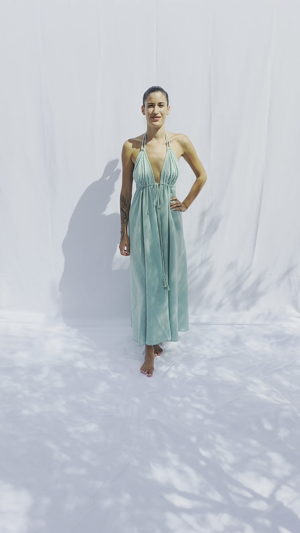 Embro Dress – 100% Cotton • Teñido Natural