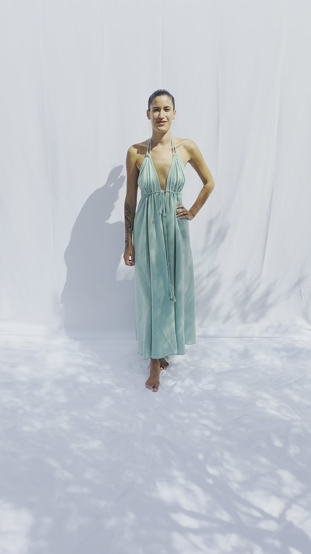 Embro Dress – 100% Cotton • Teñido Natural